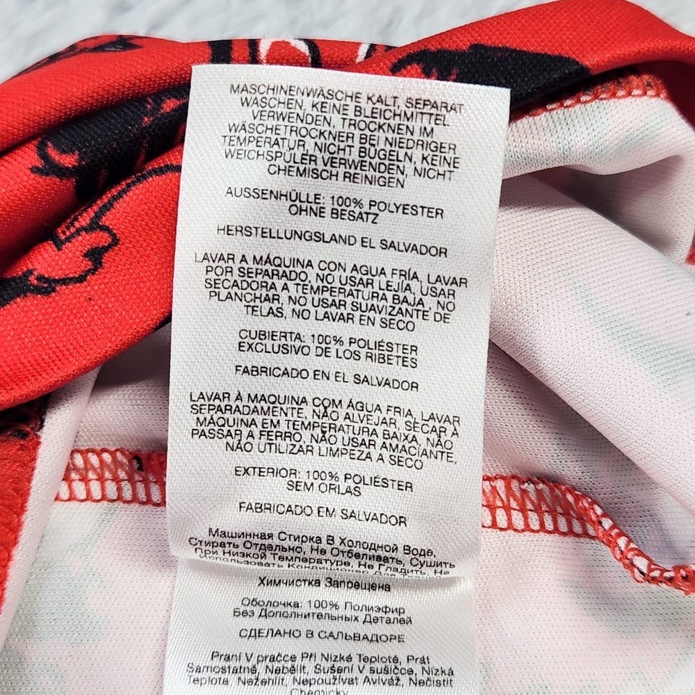 Georgia Bulldogs Shirt Mens XL Red NCAA Football Columbia PFG Tropical Print - Picture 12 of 15